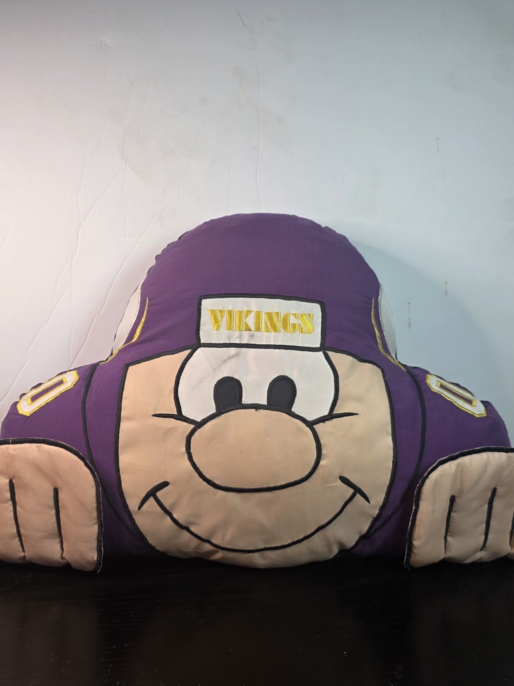 Minnesota Vikings Rudy the Viking Large Mascot Pillow – Hard to Find